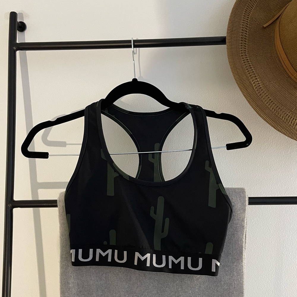 Show Me Your Mumu cactus sports bra size small